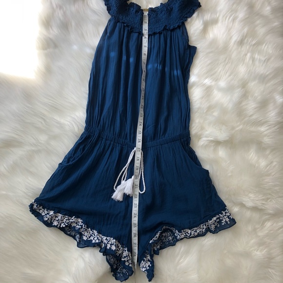 Lucky Brand Stitch In Time Romper - Picture 6 of 8